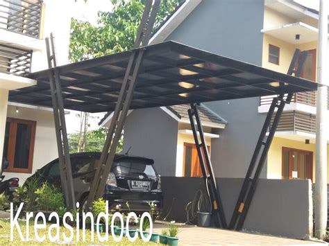 Contoh model teras kanopi dak atap beton buat teras & garasi terbaru. Contoh Gambar Kanopi Teras | Desain Rumah