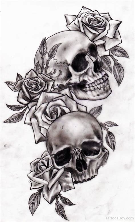 Skull tattoos show that the wearer has no fear of death and has accepted their mortality, which is pretty. Skull Tattoos | Tattoo Designs, Tattoo Pictures | Page 19