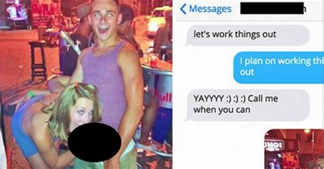 Most people find cheating to be a rather icky thing to do. Drunk Guy Responds To Cheating Ex GF - Funny Gallery ...