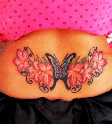 Colorful butterfly tattoo butterfly tattoo meaning butterfly tattoos for women butterfly back tattoo butterfly tattoo designs unique tattoos butterfly tattoos are perfect for females as it is the also sign of femininity. Lower Back Tattoos for Females | Back tattoos, Butterfly back tattoo, Back tattoo women
