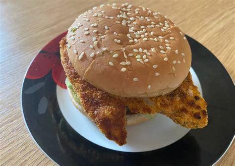 One way is to use the ground chicken and the other using chicken breasts. Recipe: Delicious Homemade Breaded spicy chicken fillet burger