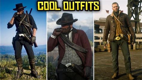 An appreciation post for this outfit i made that is my new current favorite (nevada hat, everyday overshirt, ranch pants, english preacher's boots, stenger spurs, cotton suspenders, and neckerchief). Image result for best rdr2 outfits | Cool outfits, Edgy ...