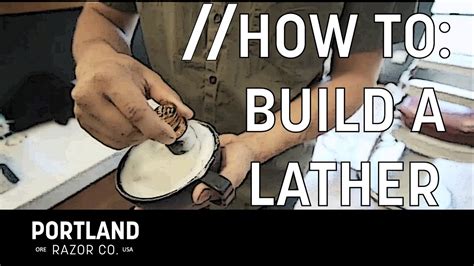 Grab your shaving brush and swirl it over the soap for 10 to 15 seconds. You Should Be Shaving with a Brush! Lathering Tutorial ...