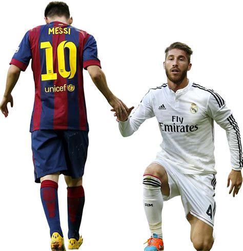 With messi's signing being made official on wednesday, ramos took to social media to welcome the argentine to psg. Lionel Messi & Sergio Ramos render - FootyRenders