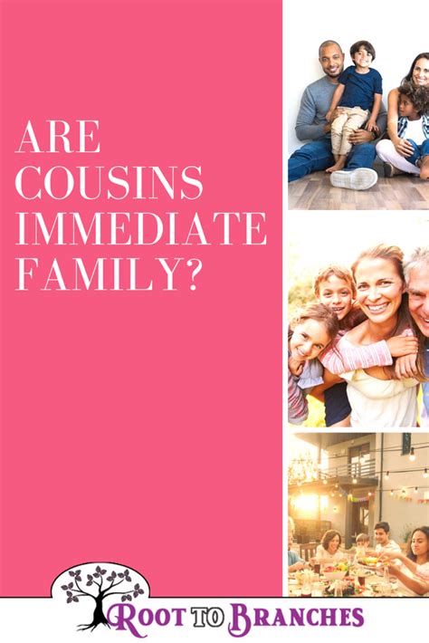 This post will discuss vocabulary we use to talk about your immediate family. Are cousins immediate family? | Immediate family, Family ...