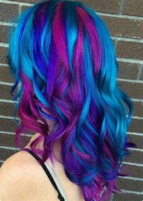 I'd call them the same stuff i'd call anyone else. Pink purple and blue hair, would be perfect for bi pride ...