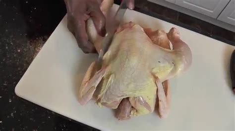 Buying a whole chicken runs about $1.27/lb. How to cut up a whole chicken - YouTube