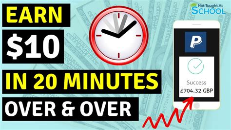 If you have some stuff to get off your hands, check out these posts with tons of places to sell. Make $10 in 20 Minutes Online Quick & Easy PayPal Money - YouTube