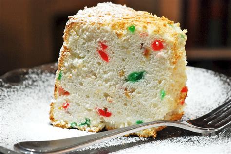 The chewy bite of angel food swaddled in a sweet and. Just for fun: A festive angel food cake that's easy to ...