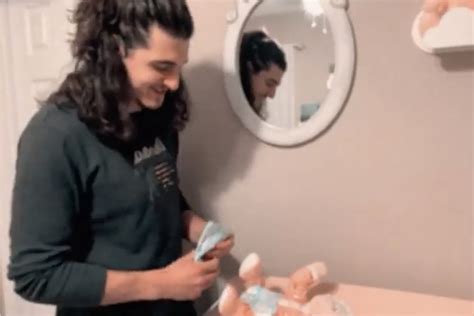 Gabby barrett and her husband cade foehner revealed to people in august that they are expecting their first child, a baby girl. Cade Foehner Is Practicing Diapering Skills Before Baby ...