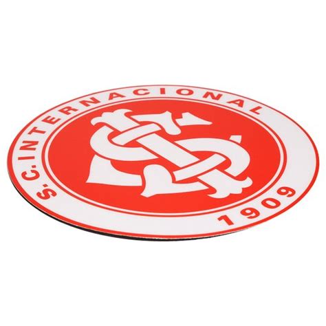 Elementos representados en este archivo. Mouse Pad Internacional Redondo Escudo | Loja do Inter