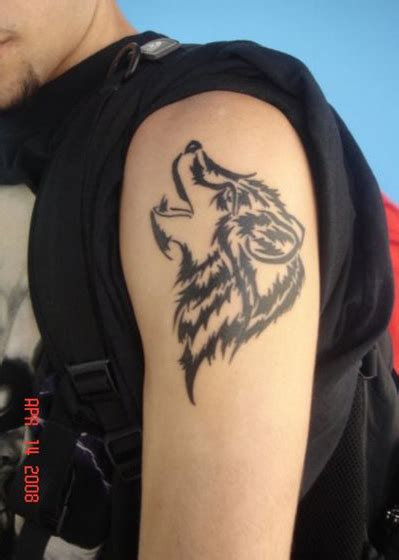 This is because they have sharp wings and body structure making them looks unique and beautiful. Cool Tribal Wolf Animal Tattoo Designs For Guys | Design Art