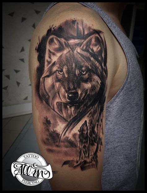 Watercolor tattoos idea for men and women like lower back, shoulder, hand, leg, thigh, side, forearm, arm it is better to enquire with the tattooist beforehand about all the essentials to be purchased. Custom designed sketchy wolf - Tattoo done by Milan @ All ...