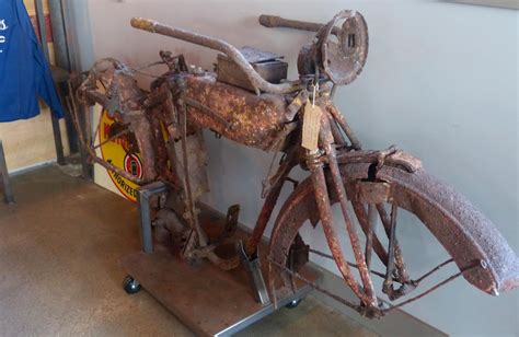 See more ideas about indian motorcycle, vintage motorcycles, indian motors. American Pickers Buried Indian Motorcycle Episode ...