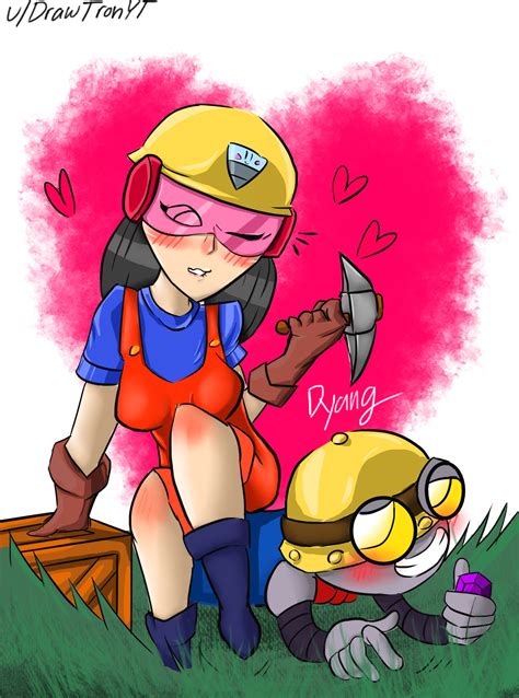 Gem grab — brawl stars (захват кристаллов). I drew Jacky and Carl being together because I like Jacky ...