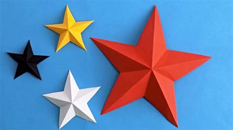 Как сделать звезду из бумаги. Оригами звезда из бумаги. Origami star ...