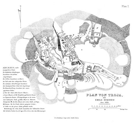 The legendary trojan war was fought between the greeks and the people of troy. Plan I: Troja - Zeno.org