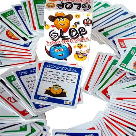 Gratis en versiones online y multijugador. Juego para beber Glop Básico 100 cartas | Juegos para ...