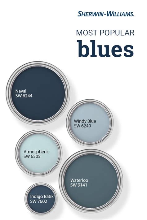 42 trend colors specially curated to work together easily, in any room. Best Sherwin Williams Blue Paint Colors of 2020 ...