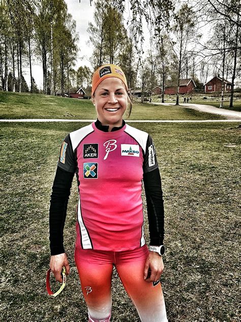 She skis with the il heming club in oslo, near holmenkollen. Astrid Uhrenholdt Jacobsen