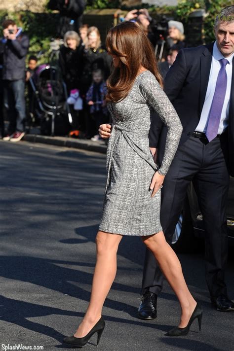 Carole middleton also wore one of catherine walker's designs to william and kate's wedding back in april 2011. Kate in 2011 MaxMara Studio Dress for Visit to Hope House ...