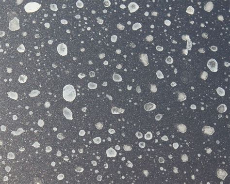 Washing the car very well will cause the sediments to loose off. 3 - Types of Water Spots - Type I, Type II and Type III