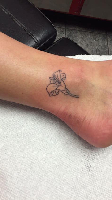 Check spelling or type a new query. Small lily tattoo. Very simple. I left this without ...