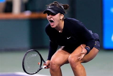 Born june 16, 2000) is a canadian professional tennis player. Bianca Andreescu - Indian Wells Masters Semi-final 03/15 ...
