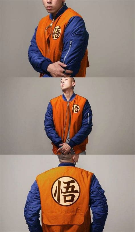 This color scheme also appears. Dragon Ball Z Bomber Jacket - Limited Edition | Dragon ball, Dragon, Bomber jacket