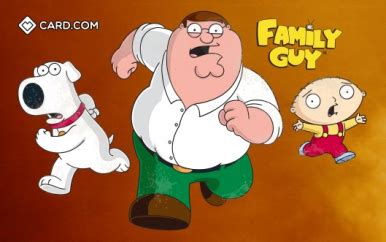 107 family guy facts everyone should know! Family Guy Design CARD.com Visa® Prepaid Card | CARD.com