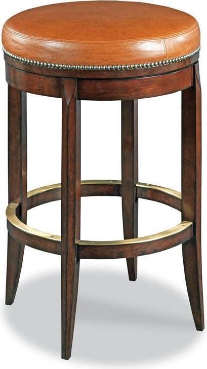 The solid ash brackets and foot rail moldings are designed to attach to any bar front and work especially well when used with our bar front trim kits and bar front fluted columns. Bar Stool Woodbridge Umber Brown Tan Leather Upholstery ...