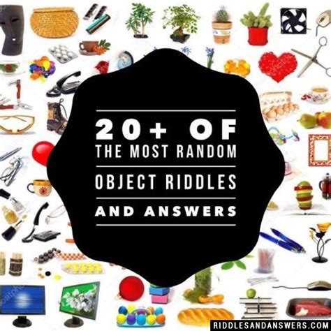 Simple and challenging enigmas for children and their parents to improve their thinking skills! 30+ Object Riddles And Answers To Solve 2020 - Puzzles ...