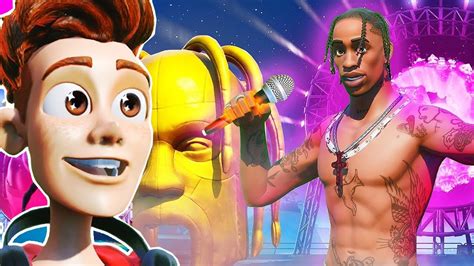 Anforderungen und eigenschaften von stunt rollern. Travis Scott zerstört die Fortnite Map im LiveEvent ...