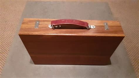 Move on to the next page video: Wooden Brief Case for DIY Knife Sharpener - YouTube