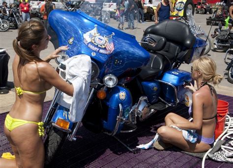 Nothing wrong with this, but vendors are cutting back. Photo Blog: 75th Annual Sturgis Motorcycle Rally, August 2 ...