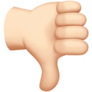 thumbs down sign 1 | Emoji, Thumbs down, Thumbs up sign