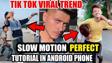 Learn how to put videos in slow motion on snapchat. SLOW MOTION TRENDING TIK TOK TUTORIAL ! How To Make Fast ...