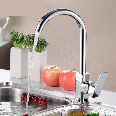 One small item in your kitchen that can quickly run into a large expense is the faucet. Discount Modern Kitchen Faucets Brass Chrome Single Hole ...