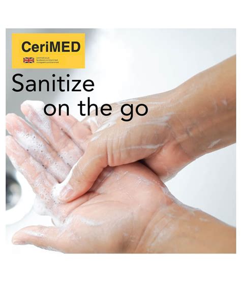 This leaves a more concentrated solution (which still dosnt burn well) and it has salt in it. CERIMED 70% alcohol Hand Sanitizer 500 mL Pack of 1: Buy CERIMED 70% alcohol Hand Sanitizer 500 ...