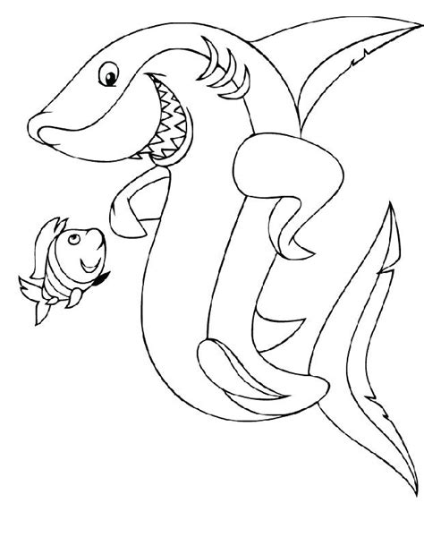 For shark lovers and underwater enthusiasts alike, learn a cool new species of shark with a fun coloring page. Scary Shark Coloring Pages at GetDrawings | Free download