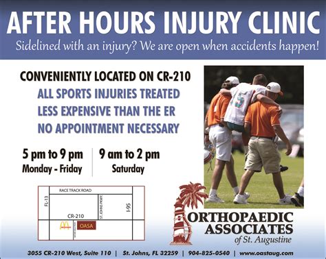 Collins sports medicine does reserve the right, however, to correct any errors or omissions that may appear on the website. Orthopaedic Associates of St. Augustine www.oastaug.com ...