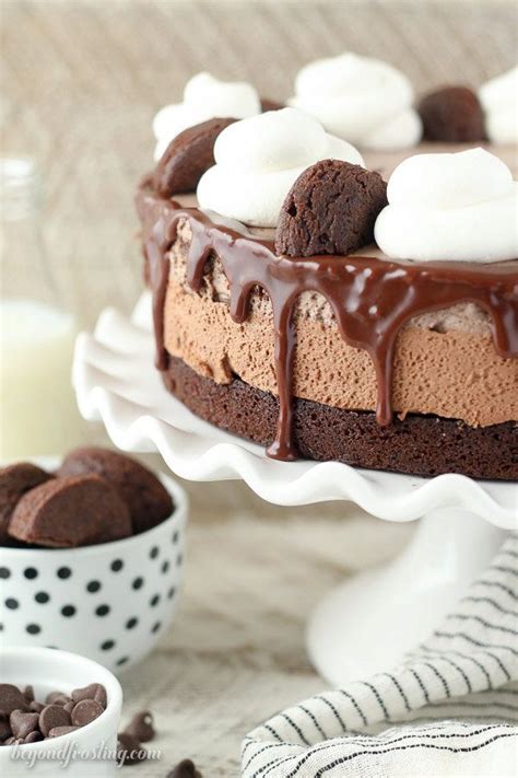 Here's a fabulously rich french chocolate mousse cake recipe made without flour. Pin by Margaret Hart on Recipes to Try | Chocolate ...