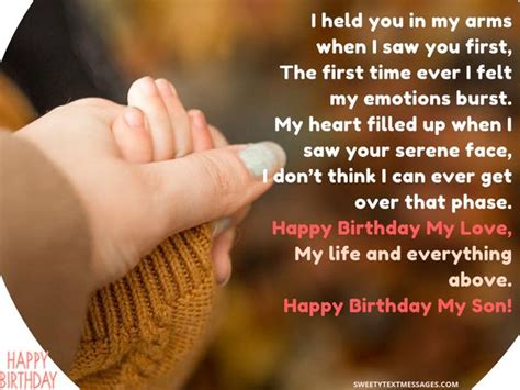 These birthday quotes and wishes are unique and heartfelt from a mother's unconditional love. Happy Birthday Son Quotes from Mom and Dad