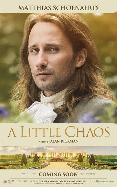 Let's watch the first official trailer of a little chaos, the upcoming period drama movie directed by alan rickman and starring kate winslet, matthias schoenaerts, alan rickman, and stanley tucci A Little Chaos DVD Release Date | Redbox, Netflix, iTunes ...