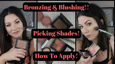 4 different ways to apply blusher for your face shape. Wearing Bronzer and Blush Together - Picking Shades, How ...