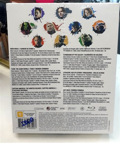 From 2013 to 2015, the phase two films grossed $5.2 billion ($5,245,789,655) worldwide, surpassing the phase one films. Box Blu-ray Marvel Fase 2 Universo Cinematográfico 6 ...