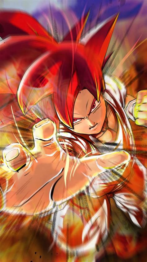 Dragon ball goku super saiyan vegeta. Goku God Saiyan Wallpaper | Anime dragon ball super, Anime ...