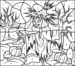 Halloween color by number addition with three addends 200 free halloween coloring pages for kids so fun for the kids especially if your having a halloween party see more. Halloween Coloring Pages