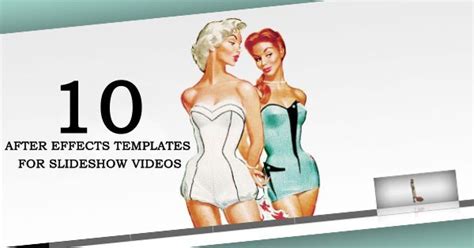 Only free download for subscribes. 10 Best After Effects Templates For Slideshow Videos