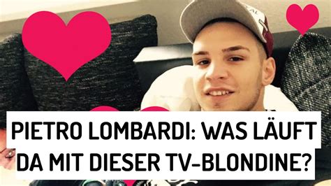 Pietro Lombardi: Neue Freundin? Hat diese TV-Blondine sein ...